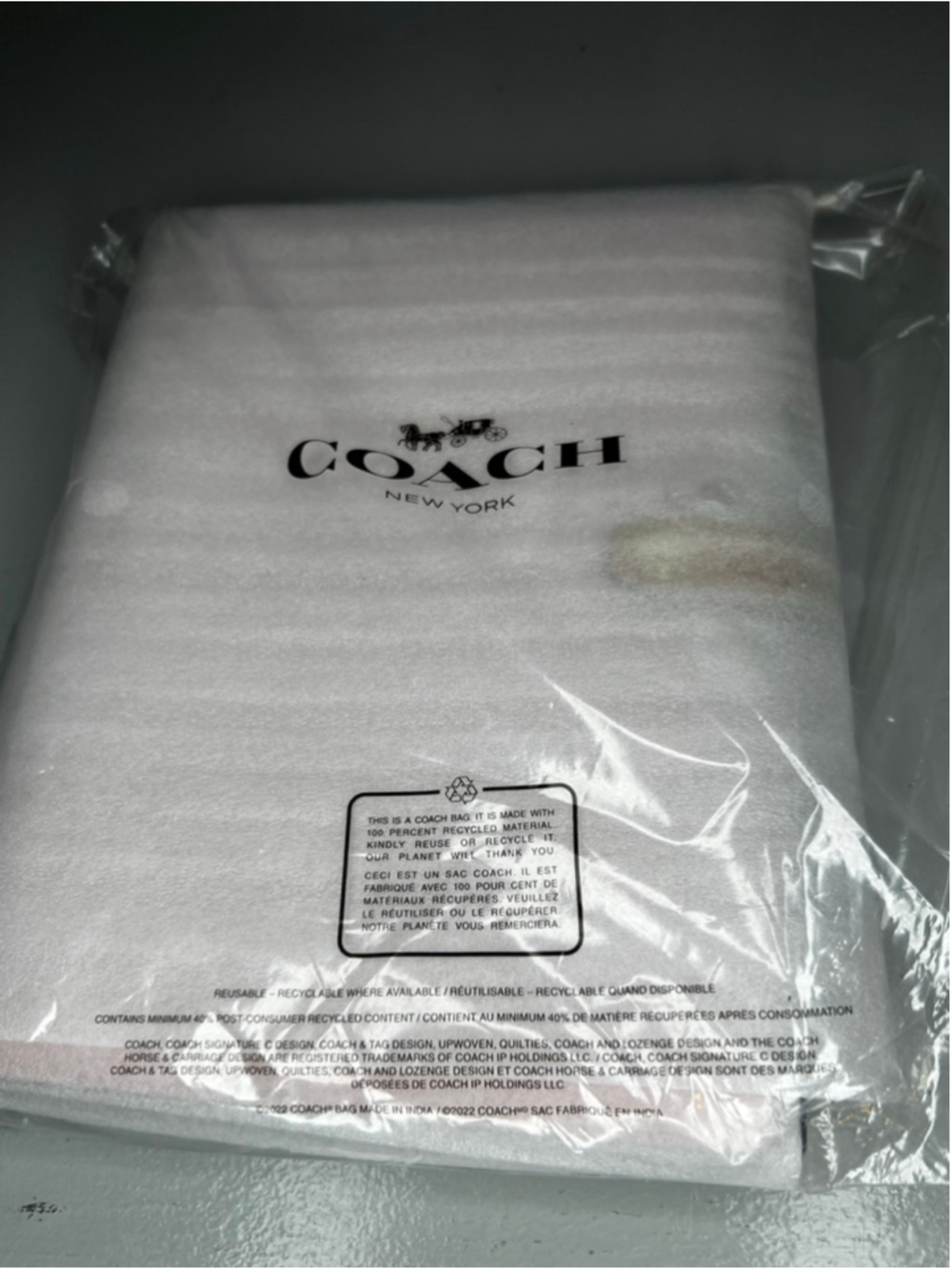 Coach Powder Pink Notebook - Picture 4 of 5